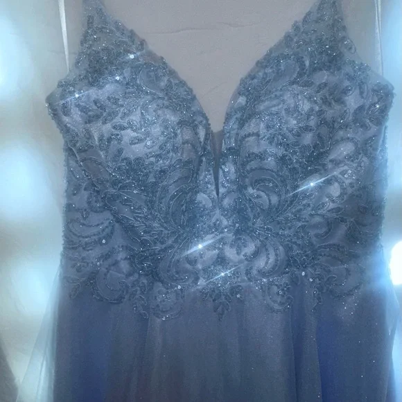 Sparkly Tulle Homecoming Dress teens - Picture 9 of 16